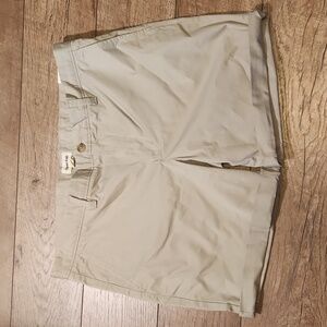 Open Edit Flat Front Shorts